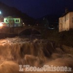 Allerta meteo: la situazione dei fiumi nel Pinerolese ora è molto seria