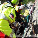 Cade durante un’arrampicata in Valle Gesso, ferita 35enne di Saluzzo
