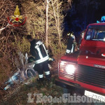 Barge: auto in una scarpata a Montebracco, illesi conducente e passeggero