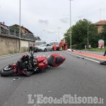 Beinasco: auto contro moto in strada Torino, muore centauro 40enne di Orbassano