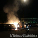 Nichelino: cassonetti in fiamme in via Bengasi