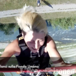 Fionda umana di pragelato: il video dei primi lanci