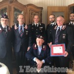 Paesana: i carabinieri festeggiano i 100 anni dell’appuntato in congedo Valter Giaccone