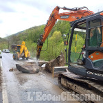 Val Germanasca: liberata dai massi e riaperta la strada provinciale 169 a Perrero