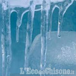 Ondata di freddo tardiva nel Pinerolese: dati termici di oggi e previsioni per domani