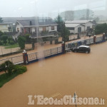Pedemontana: allagamenti e frane a Frossasco e Cantalupa; diverse strade bloccate