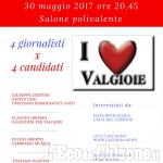 Valgioie: martedì 30 il confronto tra i quattro candidati sindaco