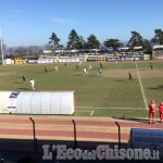 Calcio: Pinerolo pareggia a Tortona dopo 45&#039;, ancora 0-0 il derby del Po