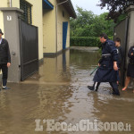 Orbassano: violento nubifragio, negozi allagati e strade chiuse in centro