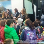 Pinerolo: primo giorno di scuolabus per i bimbi della &quot;Nino Costa&quot;