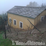 Alluvione: Pinerolo, frana sulla Collina di Abbadia