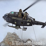 Alpini, Finanzieri e Soccorso alpino si esercitano a Rocca Sbarua