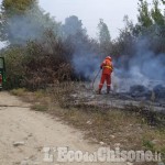 Bricherasio: fiamme lungo il Pellice