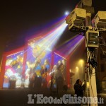 Pinerolo: le prove delle luci natalizie