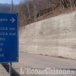 Perrero: strada principale chiusa per una grande fuga di gas. Si devia per le borgate. 