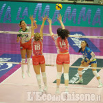 Volley serie A1 femminile, lo storico debutto di Pinerolo: Monza s'impone 3-1