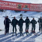 Sestriere: corso d'aggiornamento per 50 istruttori militari di sci sulle piste del Colle