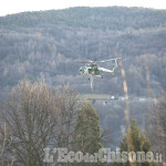 Incendio Prarostino, elicottero in azione e nessun danno alle abitazioni