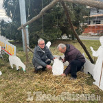 Pinerolo: é stato sostituito il Gesú Bambino rubato ad Abbadia 