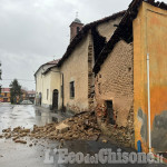 Scalenghe,  a Murisenghi crollato il muro di un cascinale