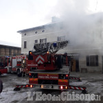 Castagnole: incendio in un palazzotto di frazione Oitana