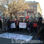 Pinerolo, manifestazione in corso contro il Decreto sicurezza