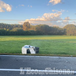Garzigliana: auto contro il bus scolastico, studenti illesi