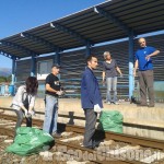 Pinerolo: flash mob per ripulire la Stazione olimpica e rilanciare la ferrovia