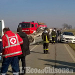 Osasio: carambola di auto sulla Provinciale 138, un ferito lieve