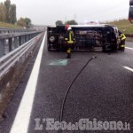 Doppio incidente sulla Torino-Pinerolo, quattro i feriti tra Orbassano e Volvera