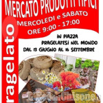 Riparte a Pragelato il mercato dei produttori locali il mercoledì e il sabato