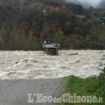 Allerta meteo: furia dell&#039;acqua a Sanfront, divelti due ponti