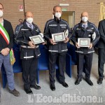 Beinasco: Vigili baby-sitter in soccorso di una donna, encomio di sindaco e Regione
