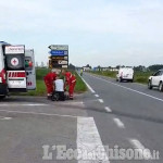 Osasio: ancora un incidente sulla Provinciale 138, ferito motociclista