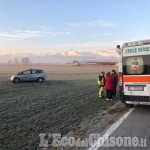 Macello: auto fuori strada, due feriti lievi