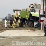 Lutto cittadino a Virle e Pancalieri per i funerali dell'agricoltore morto nella mietitrebbia