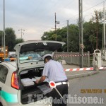 Nichelino: camion trancia fili della Torino-Pinerolo