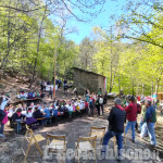 Il rifugio partigiano com'era durante la Resistenza: la baita della "Banda del Tetu" riallestita per il 25 aprile