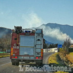 Incendi in Val Sangone numerosi focolai