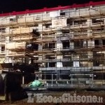 Pinerolo: incendio in un condominio in costruzione