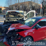 Pinerolo: scontro tra auto e furgone, quattro feriti in via Martinat