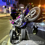 Pinerolo: scontro tra auto e motocicletta, ferito un ragazzo nell'incidente. 