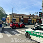 Pinerolo: incidente tra due auto all'incrocio tra corso Bosio e corso Torino