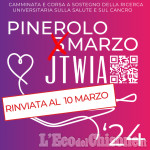 Pinerolo: meteo avverso, rinviata la "Just the Woman I am" a domenica 10 marzo