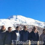 Delegazione olimpica cinese a Pragelato, Sestriere e Bardonecchia