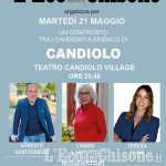 Questa sera a Candiolo dibattito pubblico fra i candidati a sindaco 