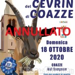 Coazze: annullata la “Festa rurale del Cevrin”