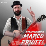Il pinerolese Marco Priotti a The Voice of Italy