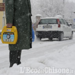 Allerta gialla per neve in Val Chisone, Pellice e Po