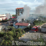 Nichelino: incendio in uno stabile e i curiosi rallentano il traffico